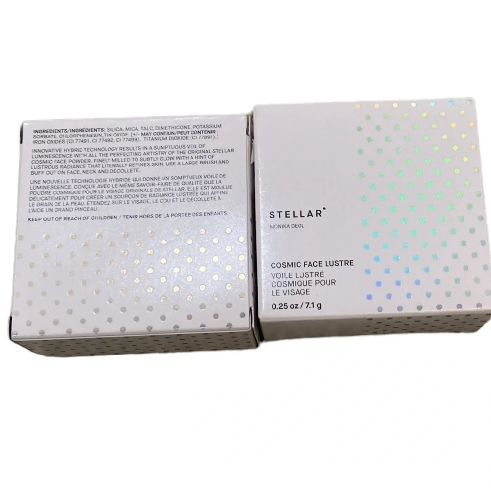NWT Stellar Beauty finishing powder Aurora shade made in Canada